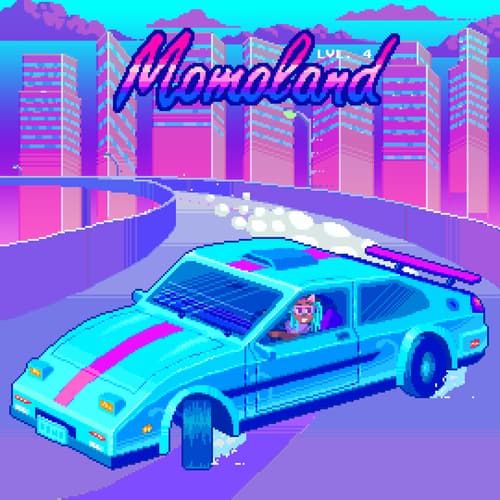 Momoland pixel art — car